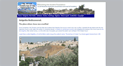 Desktop Screenshot of golgotha.eu